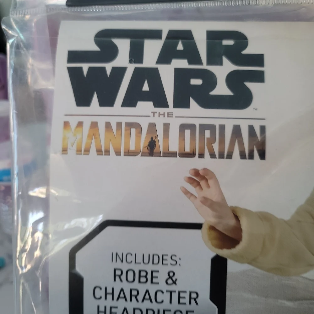 NWT Jazwares Star Wars The Mandalorian Grogu Toddler Halloween Costume Sz 2T-3T